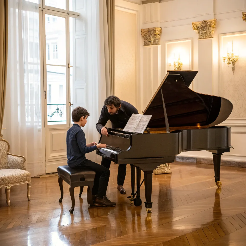 Piano classes with professional instructor